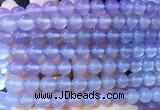 AGBS399 15 inches 8mm round purple agate beads wholesale