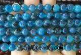 AGBS425 15 inches 8mm faceted round sugar heart agate beads wholesale