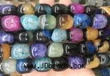 AGBS458 15 inches 13*15mm drum agate gemstone beads wholesale