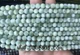 ASBS09 15 inches 6mm round green angelite gemstone beads wholesale