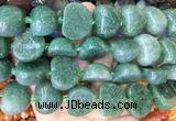 BQBS10 15 inches 20*25mm apple green strawberry quartz beads wholesale