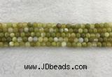 CAA1950 15.5 inches 4mm round banded agate gemstone beads