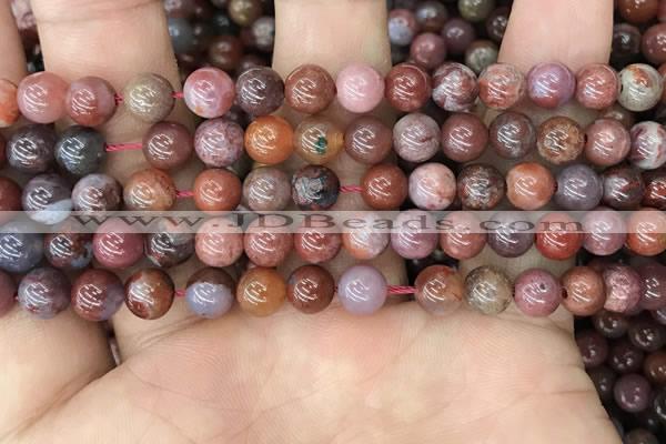 CAA3621 15.5 inches 6mm round Portuguese agate beads wholesale