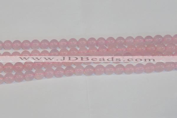 CAG7152 15.5 inches 10mm round pink agate gemstone beads