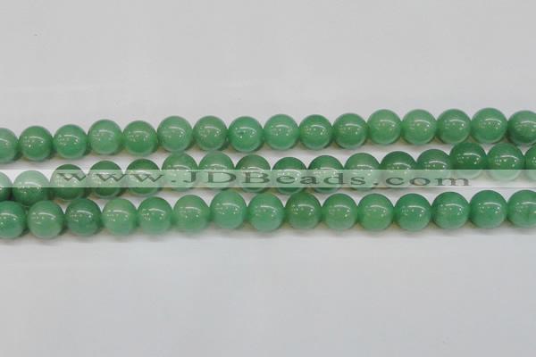 CAJ605 15.5 inches 14mm round A grade green aventurine beads