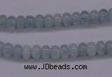 CAQ136 15.5 inches 3*4mm rondelle natural aquamarine beads