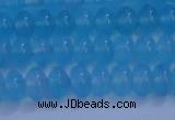 CBC270 15.5 inches 4*6mm A grade rondelle ocean blue chalcedony beads