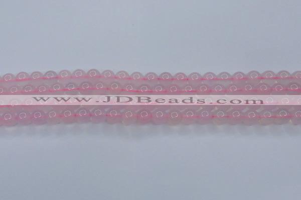 CBC302 15.5 inches 8mm round pink chalcedony beads wholesale