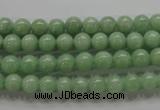CBJ326 15.5 inches 6mm round AA grade natural jade beads