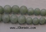 CBJ409 15.5 inches 6mm - 12mm round natural jade beads wholesale