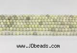 CCB828 15.5 inches 6mm round ivory jasper gemstone beads wholesale