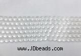 CCBS03 15 inches 6mm faceted round white crystal beads wholesale