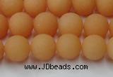 CCN2518 15.5 inches 10mm round matte candy jade beads wholesale