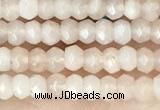 CCN5102 15 inches 3*4mm faceted rondelle candy jade beads