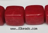 CCN656 15.5 inches 17*22mm nuggets candy jade beads wholesale