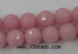 CCN786 15.5 inches 8mm faceted round candy jade beads wholesale