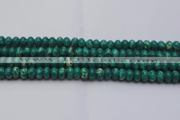 CDE2678 15.5 inches 15*20mm rondelle dyed sea sediment jasper beads
