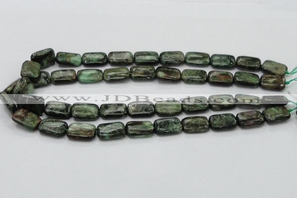 CEM19 15.5 inches 13*18mm rectangle emerald gemstone beads wholesale