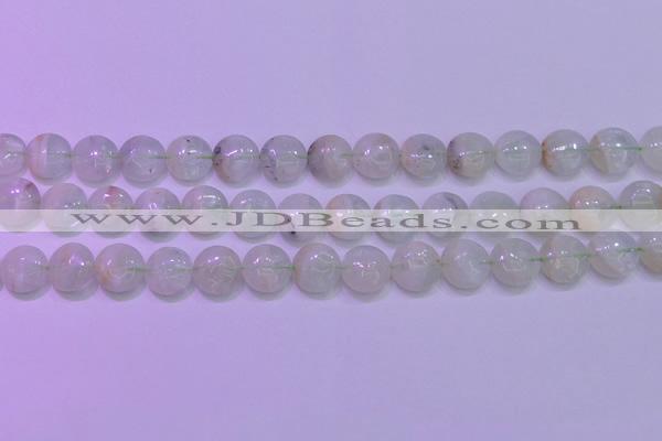 CFL1208 15.5 inches 10mm flat round green fluorite gemstone beads