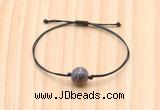 CGB9951 Fashion 12mm Botswana agate adjustable bracelet jewelry