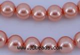CGL301 2PCS 16 inches 25mm round dyed plastic pearl beads wholesale