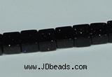 CGS118 15.5 inches 8*8mm cube blue goldstone beads wholesale