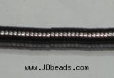 CHE238 15.5 inches 1*4.5mm dish hematite beads wholesale
