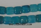 CHM25 15.5 inches 10*10mm square blue hemimorphite beads wholesale