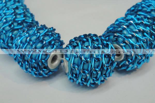 CIB445 19mm round fashion Indonesia jewelry beads wholesale