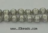 CIB545 22mm round fashion Indonesia jewelry beads wholesale