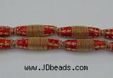 CIB605 16*60mm rice fashion Indonesia jewelry beads wholesale