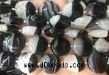 CIBS62 15 inches 20mm coin Agate gemstone beads wholesale