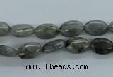 CLB111 15.5 inches 8*12mm oval labradorite gemstone beads wholesale