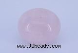 CLO01 19*30mm rondelle loose rose quartz gemstone beads wholesale