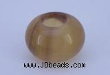 CLO05 19*30mm rondelle loose yellow fluorite gemstone beads wholesale