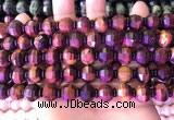 CME327 15.5 inches 9*11mm - 10*12mm pumpkin red tiger eye beads