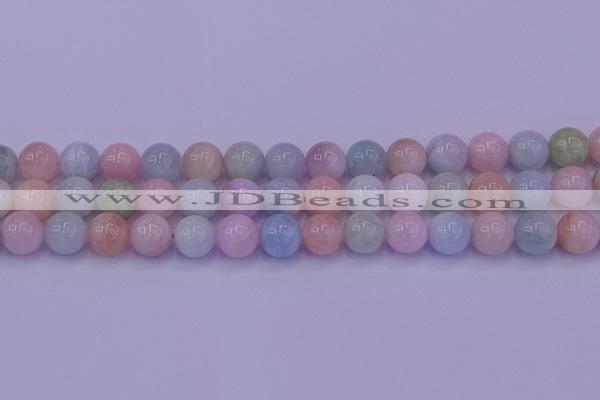 CMG143 15.5 inches 10mm round natural morganite gemstone beads