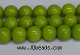 CMJ269 15.5 inches 8mm round Mashan jade beads wholesale