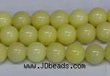 CMJ297 15.5 inches 8mm round Mashan jade beads wholesale