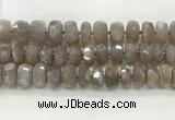 CMS1662 15.5 inches 6*13mm - 8*14mm faceted tyre moonstone beads