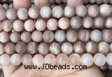 CMS1673 15.5 inches 10mm round moonstone beads wholesale