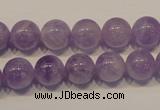 CNA300 15.5 inches 8mm round natural lavender amethyst beads