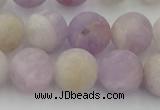 CNA674 15.5 inches 12mm round matte lavender amethyst beads