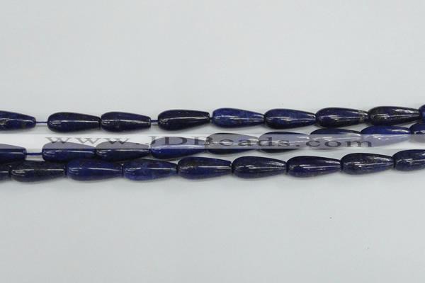 CNL1512 15.5 inches 8*22mm teardrop lapis lazuli beads wholesale