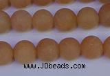 CPI303 15.5 inches 10mm round matte red aventurine beads wholesale