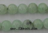 CPR104 15.5 inches 12mm round natural prehnite beads wholesale