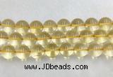 CRBS12 15 inches 18mm round citrine gemstone beads wholesale