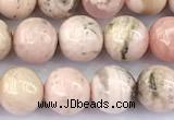 CRC1197 15 inches 8mm round rhodochrosite gemstone beads