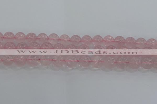 CRQ124 15.5 inches 12mm round natural rose quartz beads wholesale