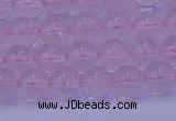 CRQ201 15.5 inches 6mm round Mozambique rose quartz beads